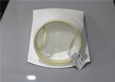 Cina 25 Micron Large Flow Mesh Filter Bags 1,8mm Tahan Tekanan Tinggi Untuk Pelarut Pra Penyaringan pemasok