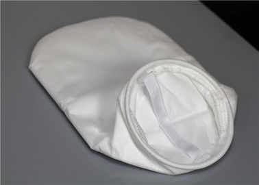 Cina Oil 200 Micron Filter Bag, Industri Filter Socks Bahan Polyester Warna Putih pemasok