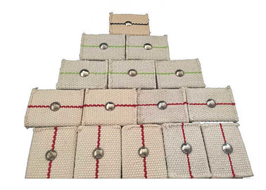 Cina Flour Mills Air Slide Cloth Food Grade Sieve Pads Slider Logam Dengan Chromeplate Rivet pemasok
