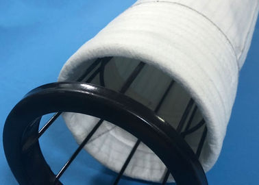 Cina Dust Collector Polyester Felt Filter Bag Tipe Putaran Bawah Dengan Membran PTFE pemasok