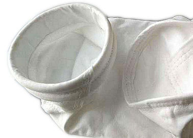 Cina 5/10 Micron Polyester Dust Collector PP Filter Bag Warna Putih 400 - 600g Berat Gram pemasok