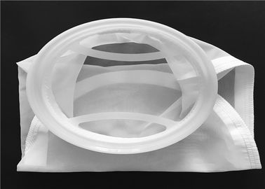 Cina Disesuaikan Bentuk Micron Nylon Mesh Filter Bags Warna Putih Untuk Mesin Rosin Press pemasok